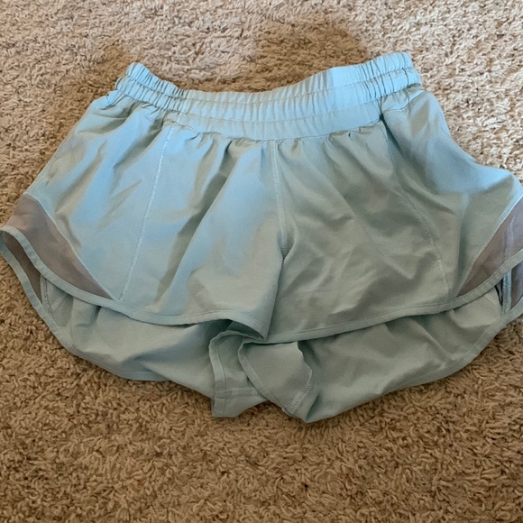 lululemon athletica Shorts Pastellight Blue Lululemon Shorts Poshmark